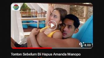 CEK FAKTA: Tonton Video Tidak Senonoh Amanda Manopo dan Arya Saloka Sebelum Dihapus