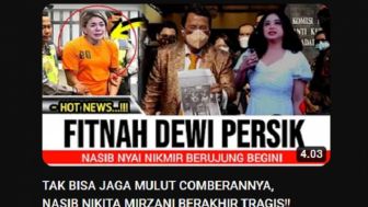 CEK FAKTA: Nasib Tragis Nikita Mirzani usai Fitnah Dewi Perssik dan Tak Bisa Jaga Mulut Comberannya