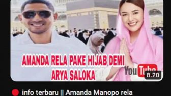 CEK FAKTA: Demi Arya Saloka, Amanda Manopo Rela Berhijab