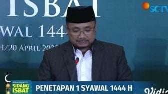 Sidang Isbat Penetapan Hari Raya Idul Fitri 2023, Hilal Udah Terlihat?