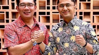 Hengky Kurniawan dan Ridwan Kamil Foto Bareng, Netizen: Cocok Banget untuk Jabar 1 dan Jabar 2