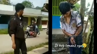 Viral Video 45 Detik Diduga Aksi Bullying Gunakan Air Got, Pelaku Perlihatkan Wajah Tanpa Dosa, Warganet Mengecam Keras