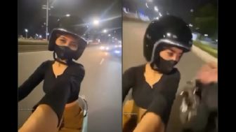 VIRAL! Lagi Seru-Seru Bikin Motovlog di Jalan Raya, eh HP Ada yang Jambret, Netizen: Tinggal di Jakarta Kok Alay, Gua yang di Kampung...