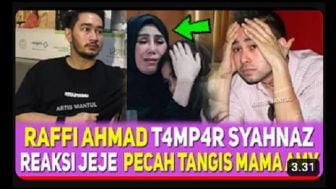 CEK FAKTA, Raffi Ahmad Tampar Syahnaz di Depan Jeje, Geram atas Perselingkuhan adiknya dengan Rendy Kjaernett?