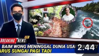 CEK FAKTA: Inalillahi, Baim Wong Meninggal Dunia Usai Terseret Arus Sungai Pagi Tadi, Benarkah?