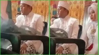 VIRAL! Saking Semangatnya Baca Akad Nikah hingga Meja Penghulu Pecah: Akad Nikah Kaca Pecah, Malam Pertama Ranjang Patah