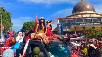 Ribuan Peserta Karnaval Padati Kantor Pemkab Bandung Barat