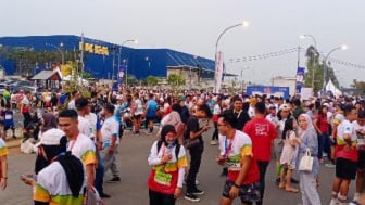 Ribuan Pelari Tumpah Ruah di Bandung Barat Ikuti KBP City Run 2023