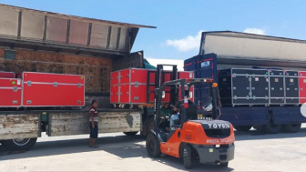 Logistik MotoGP Sudah Tiba di Sirkuit Mandalika Indonesia