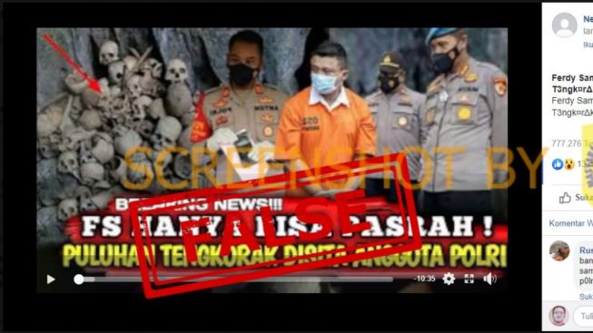 Polisi Sita Puluhan Tengkorak Diruang Rahasia Ferdy Sambo "Ternyata Hoaks" !