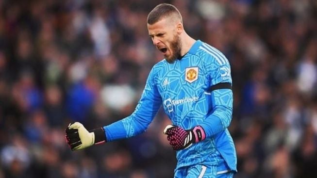 Penampilan Ke-400, David De Gea Bawa Manchester United Menang atas Leeds United