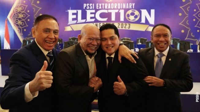 86 Suara Tentukan Ketua Umum PSSI Baru, Erick Thohir Singkirkan La Nyalla! Inilah Daftar Voters KLB PSSI