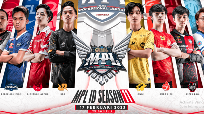 LENGKAP! Jadwal MPL ID S11 Regular Season 11 Febuari Sampai 26 Maret 2023: Siapa Juara setelah ONIC Esports?
