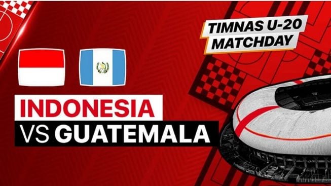 Link Live Streaming Timnas Indonesia U20 vs Guatemala Langsung di Indosiar dan Video.com, Kick Off Jam 19.30 WIB Klik di Sini!