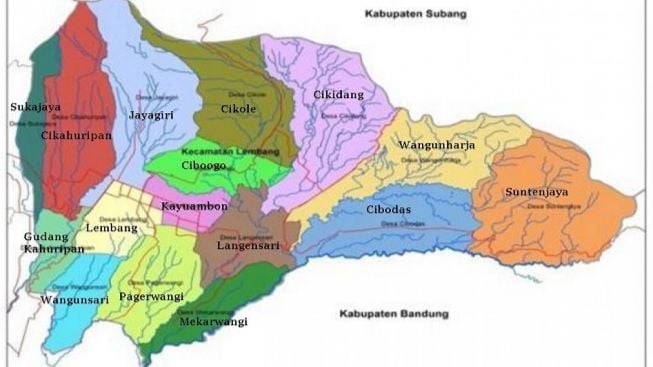 Wajib Simak Ini! Jumlah dan Daftar Desa di Kecamatan Lembang, Kabupaten Bandung Barat