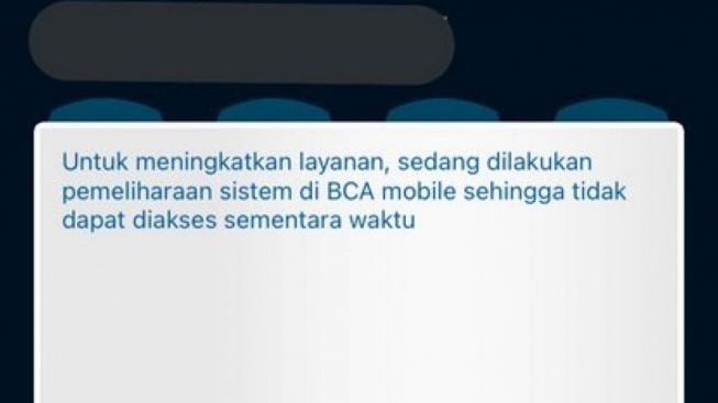 MBanking BCA Error Hari Ini Kenapa dan Sampai Kapan Gangguan? Pihak Bank Bilang Begini