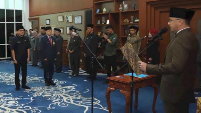 Pejabat JPTP Pemkab Bandung Barat Dilantik, Hengky Kurniawan Tegaskan Hal Ini
