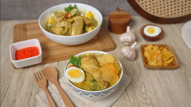 Rekomendasi Menu Makan Sahur Ramadhan: Resep Soto Ayam Simple ala Chef Rudy Choirudin yang Dijamin Bikin Makan Banyak
