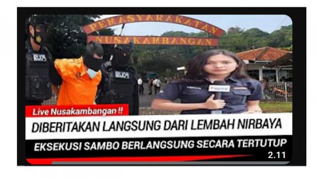CEK FAKTA: Eksekusi Tertutup Ferdy Sambo Disaksikan Keluarga Brigadir J, Jokowi, hingga Kapolri