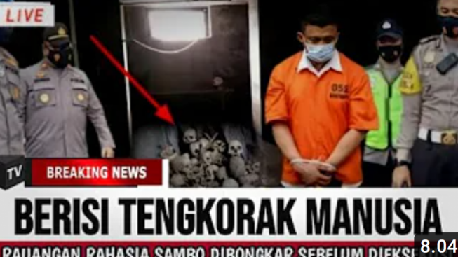 CEK FAKTA: Ruang Rahasia Ferdy Sambo Ditemukan, Ada Banyak Tengkorak!