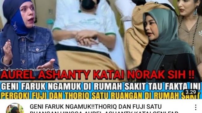 CEK FAKTA: Ashanty Aurel Hermansyah Katai Geni Faruk yang Pergoki Thariq dan Fuji Sekamar