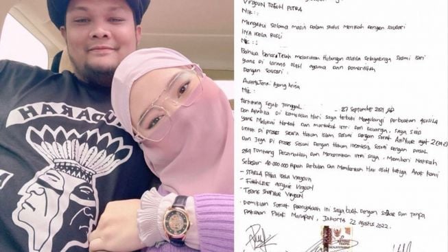 Wow! Ternyata Begini Isi Surat Pernyataan Virgoun Usai Ketahuan Selingkuh: Saya Benar Telah Melakukan Hubungan