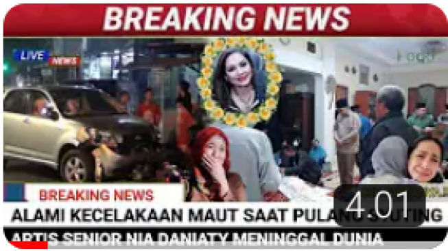 CEK FAKTA: Astaga! Diduga Terlibat Tabrakan Maut, Artis Senior Nia Daniaty Dikabarkan Meninggal Dunia
