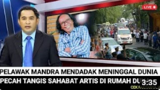 Cek Fakta: Komedian Mandra Meninggal Dunia! Sederet Artis Melayat ke Rumah Duka