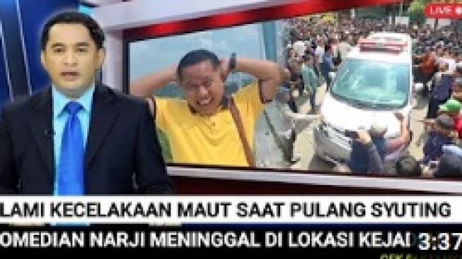 CEK FAKTA: Narji Cagur Meninggal Dunia Akibat Kecelakaan Usai Syuting?