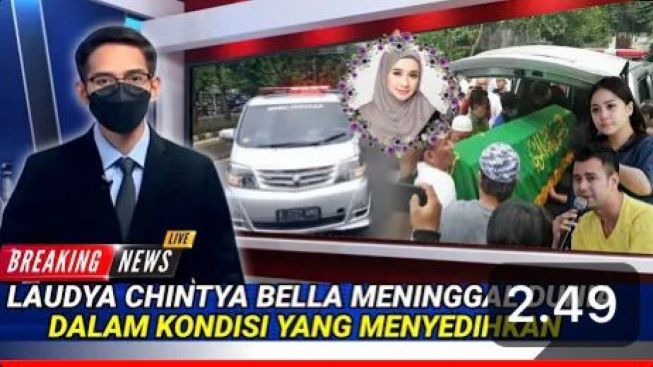 CEK FAKTA: Innalillahi, Laudya Chintya Bella Meninggal Dunia Dalam Kondisi Yang Menyedihkan, Benarkah?