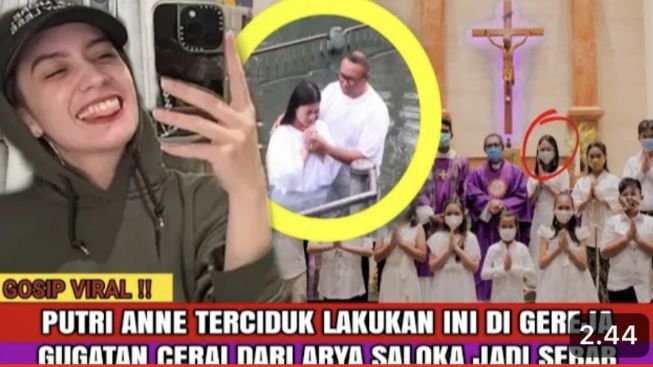 CEK FAKTA: Putri Anne Pindah Ke Agama Lama, Gugatan Cerai Dari Arya Saloka Jadi Sebab, Benarkah?