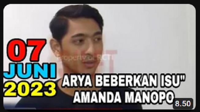 CEK FAKTA, Arya Saloka Beberkan Semua Isu Tentang Amanda Manopo, karena Geram Cintanya Ditolak?
