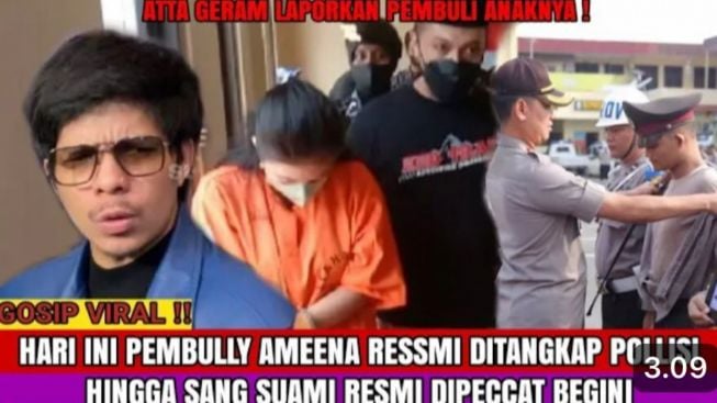 CEK FAKTA: Pembully Anak Atta Halilintar Resmi Ditangkap Polisi Hingga Suaminya Ikut Dipecat Dari Pekerjaan, Benarkah?