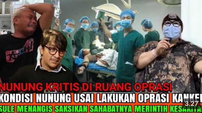 CEK FAKTA: Sule Menangis Melihat Nunung Kritis Usai Jalani Operasi Kanker Payudara Hingga Andre Siap Biayai Operasi Nunung, Benarkah?