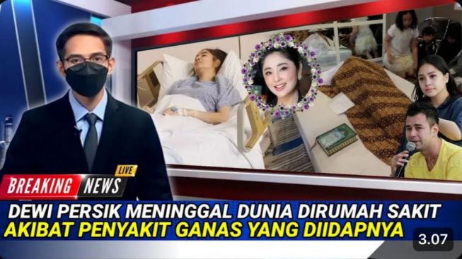 CEK FAKTA: Inalillahi, Dewi Perssik Meninggal Dunia Di Rumah Sakit Akibat Penyakit Ganas Yang Diidapnya, Benarkah?