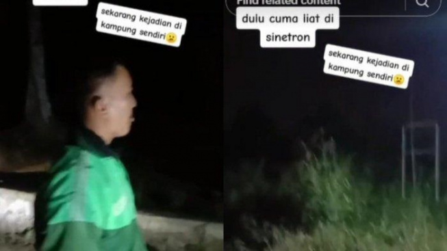 Cerita Horor Driver Ojol Dibayar Pakai Daun, Titik Antar Berubah Jadi Makam