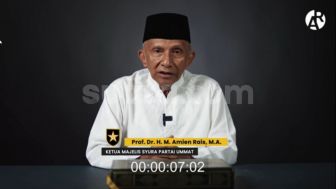 Amien Rais Singgung Pemimpin Dikerumuni Penjilat Setelah Partai Ummat Tak Lolos