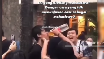 Disuruh Minum Air Kencing, Pria Ini Diperkusi karena Lecehkan Seorang Mahasiswi, Tuai Pro Kontra Warganet