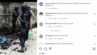 Apes, 3 ABG Kecebur Comberan, Publik: Cosplay Venom