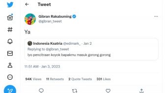 Ladeni Hujatan Netizen, Begini Respons Gibran saat Dituding Pencitraan Seperti Jokowi Masuk Gorong-gorong