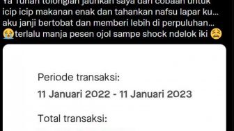 Chef Arnold Syok Icip-icip Makanan Via Ojol Rp 40 Juta Lebih Setahun