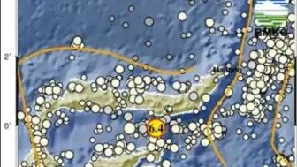 Gorontalo Diguncang Gempa M 6,3 Selama 10 Detik, Warga Berhamburan