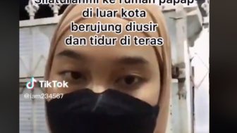 Nyesek, Wanita Ini Diusir Saat Bersilaturahmi ke Rumah Ayah Kandung