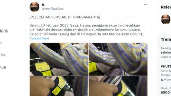 Curhat Wanita Jadi Korban Pelecehan di Transjakarta, Pelaku Sempat Ditahan Tapi Kabur Lompat Pagar