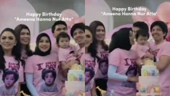 Perayaan Ulang Tahun Ameena Tidak Dihadiri Keluarga Atta Halilintar, Netizen: Udah Nggak Heran Kan