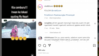 Irwansyah ke Lokasi Syuting My Heart, Zaskia Sungkar Cemburu