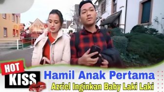 CEK FAKTA : Pacar Azriel Hermansyah, Sarah Menzel Hamil 3 Bulan