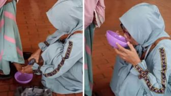 Ibunda Indah Permatasari Minum Air Bekas Basuh Kaki, Anak Kecil Juga Dipaksa