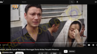 CEK FAKTA: Aliando Syarief Meninggal Dunia, Banyak Bintik-bintik Hitam di Tubuhnya