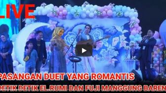 CEK FAKTA: El Rumi Duet Dengan Fuji Dalam Satu Panggung